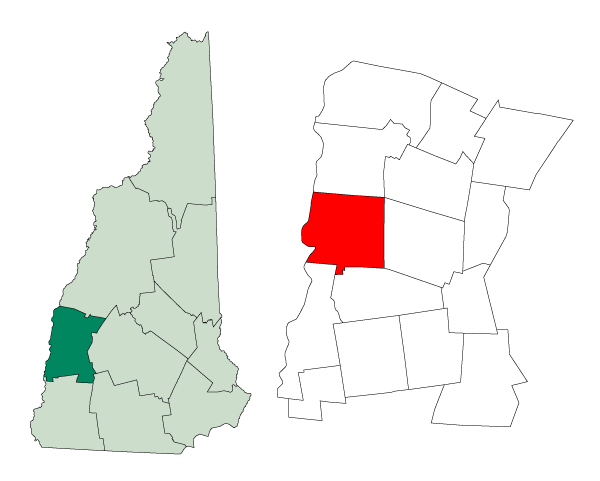 Map of Claremont