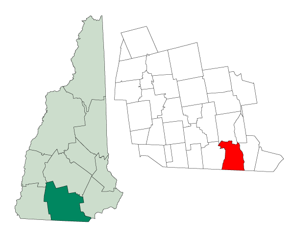 Map of Nashua
