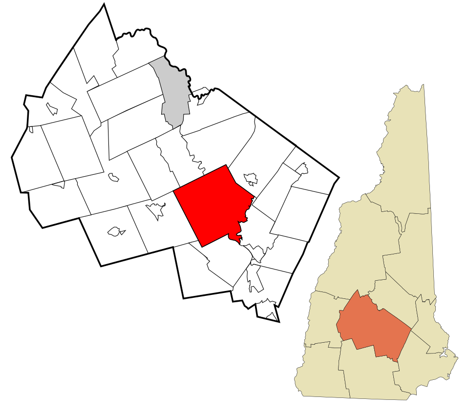 Locator map of Concord