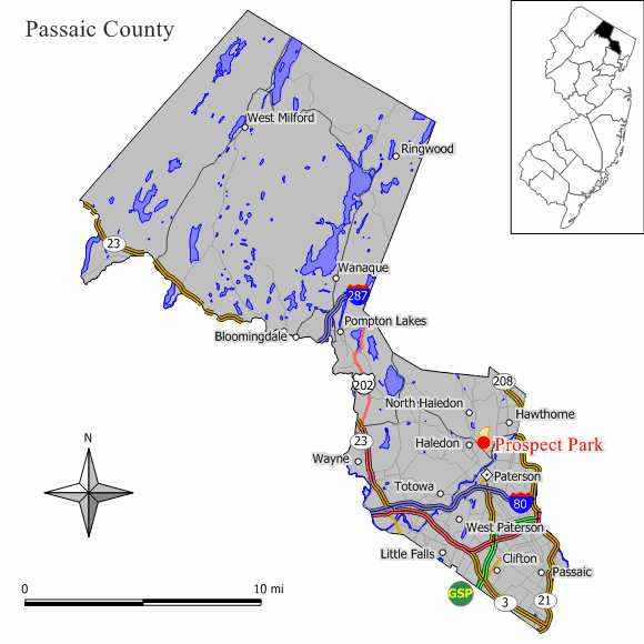 Map of Prospect Park