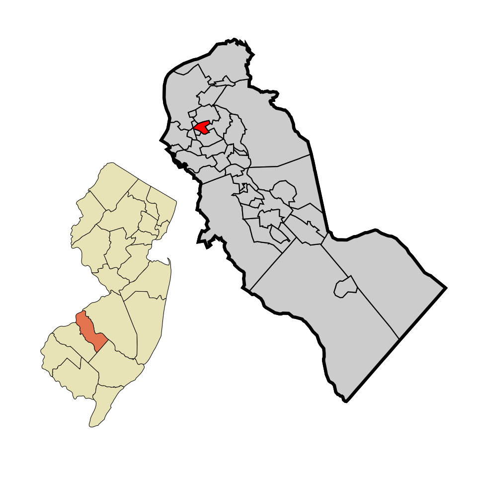 Map of Oaklyn