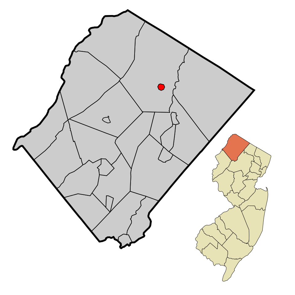 Locator map of Sussex