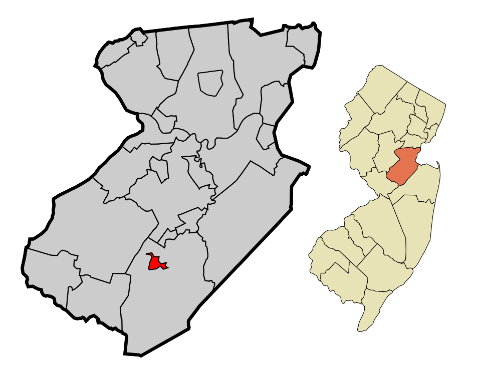 Map of Jamesburg