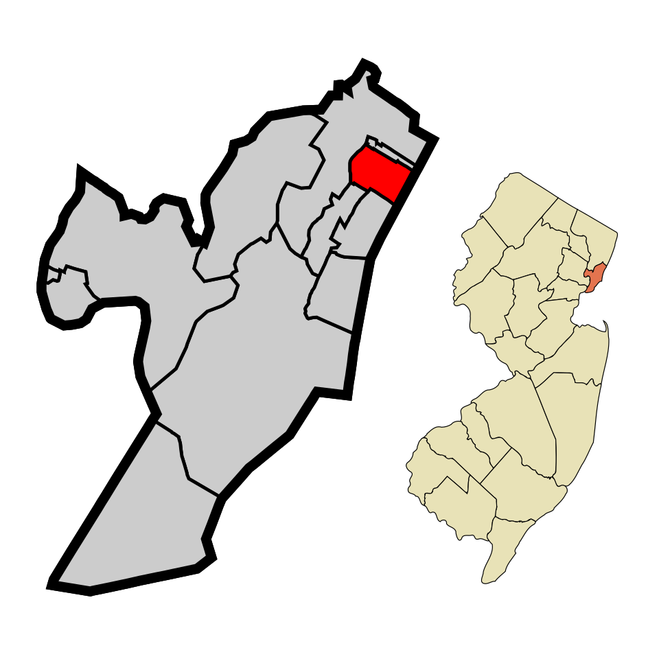 Map of West New York