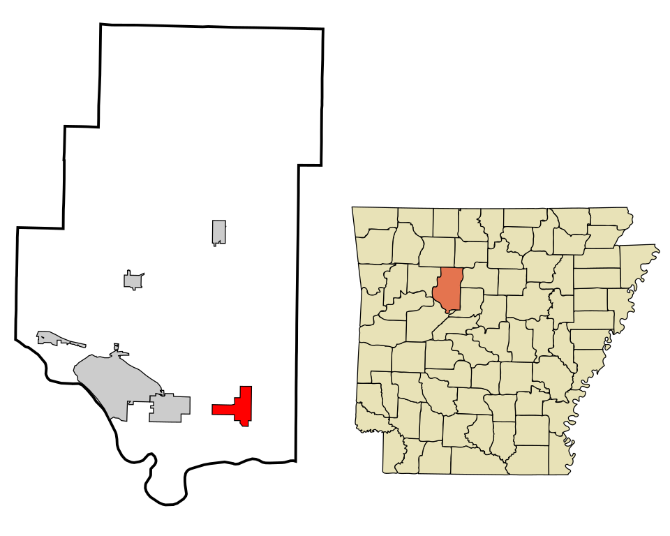 Locator map of Atkins