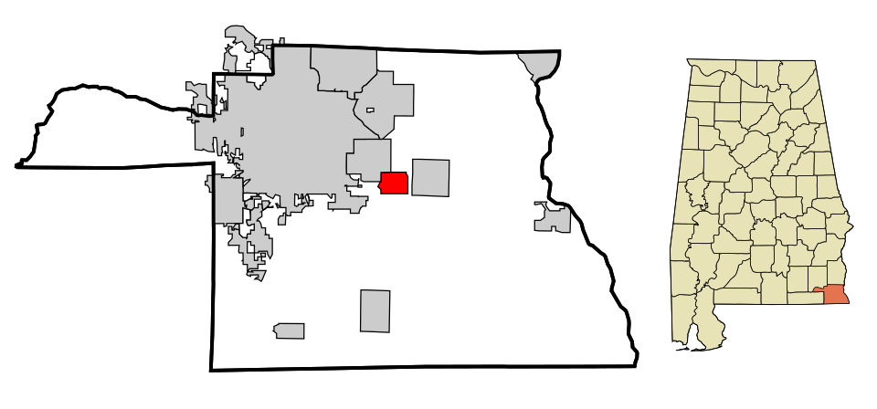 Locator map of Avon