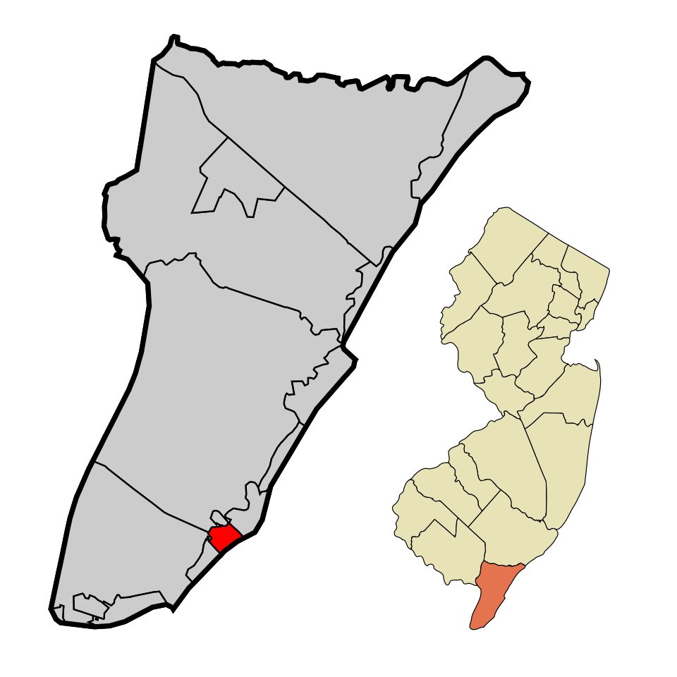 Map of Wildwood