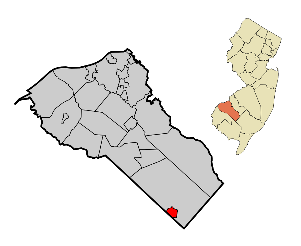 Locator map of Newfield