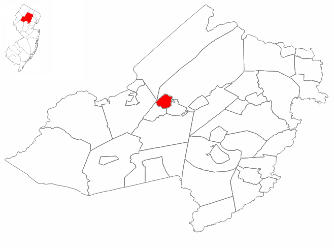 Locator map of Wharton
