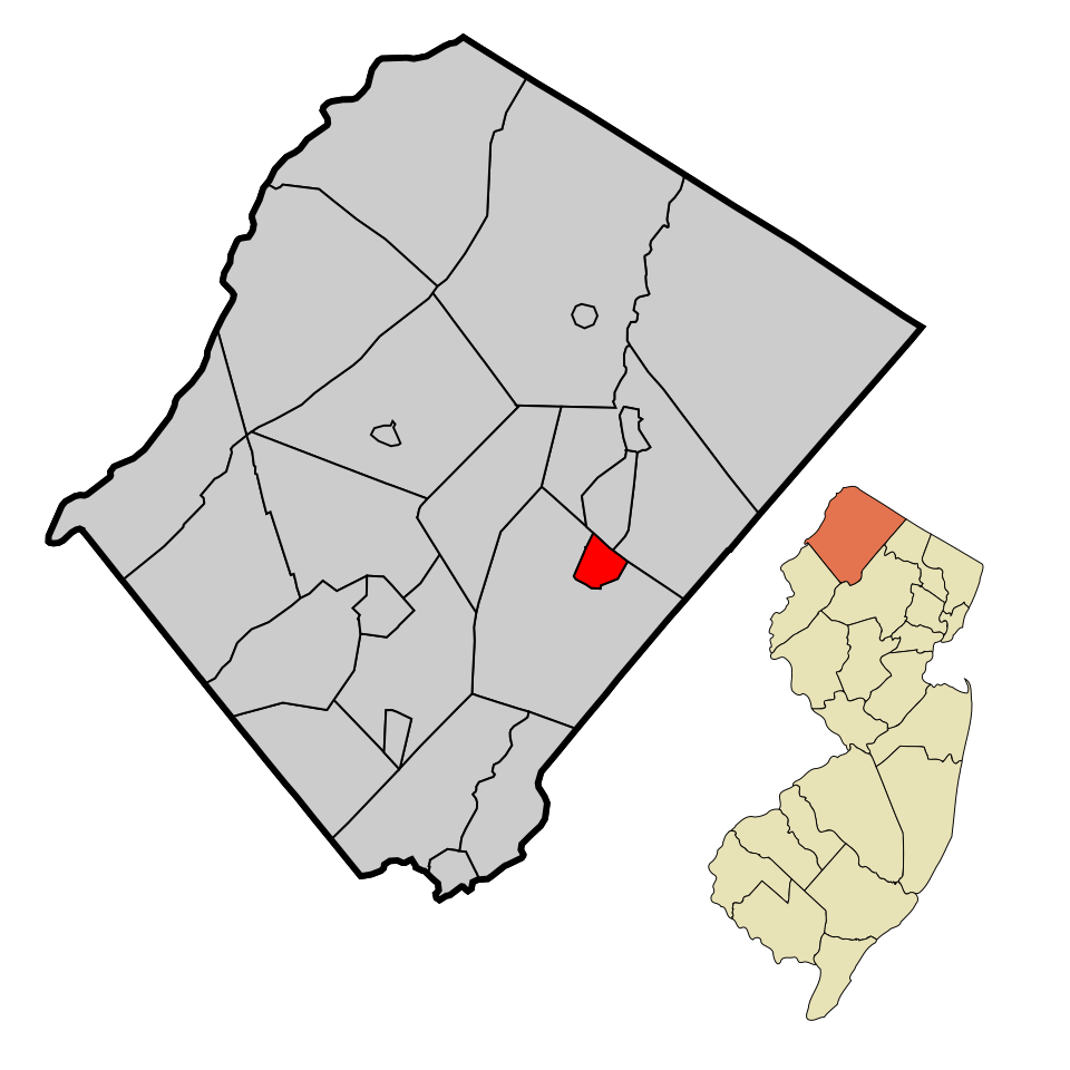 Locator map of Ogdensburg