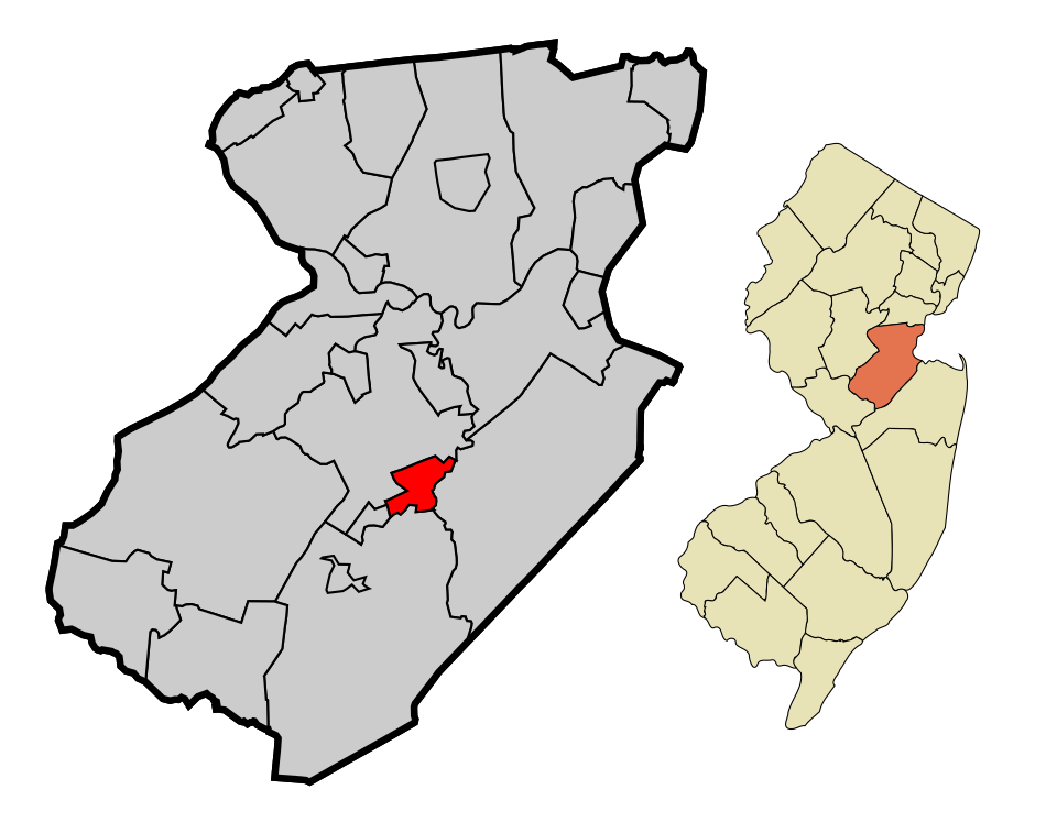 Map of Spotswood