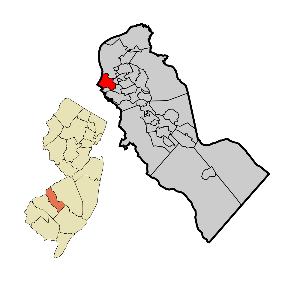 Locator map of Gloucester