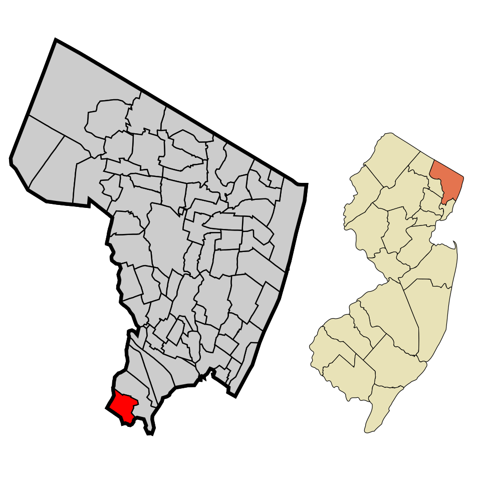 Map of North Arlington