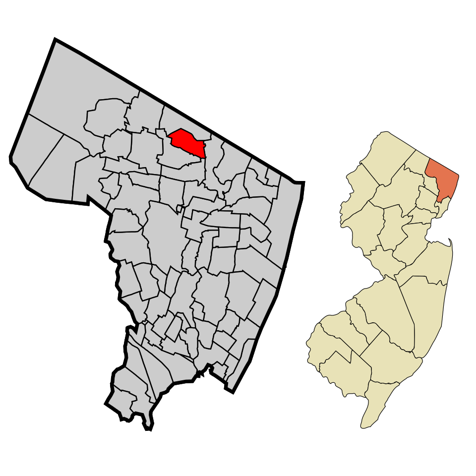Locator map of Park Ridge