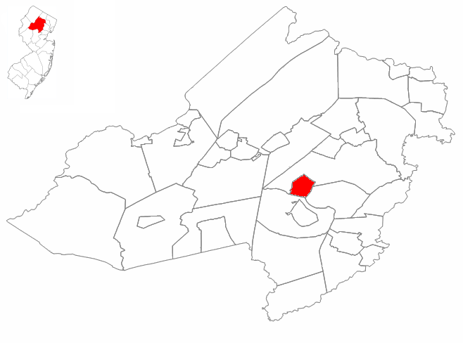 Map of Morris Plains