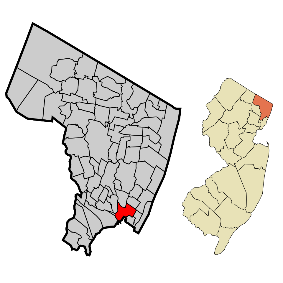 Locator map of Ridgefield