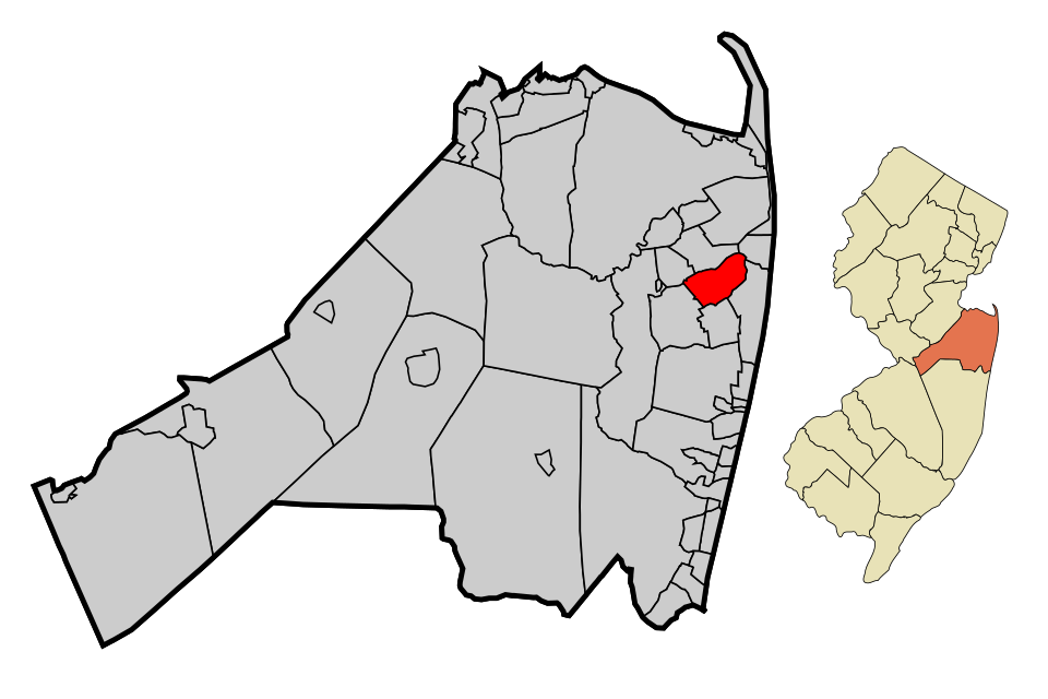 Map of Oceanport