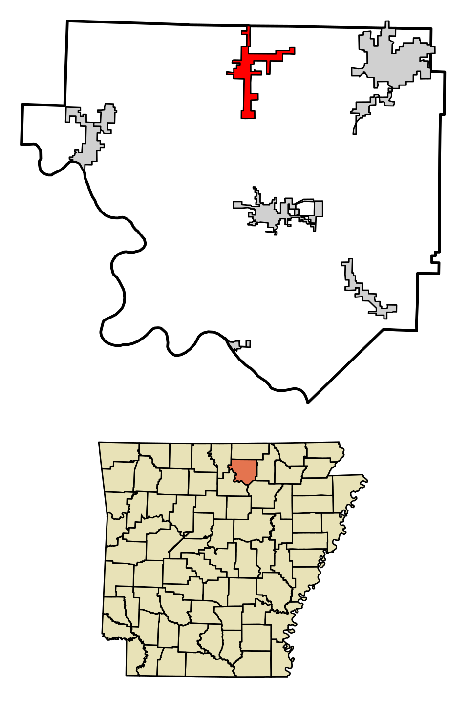 Locator map of Oxford