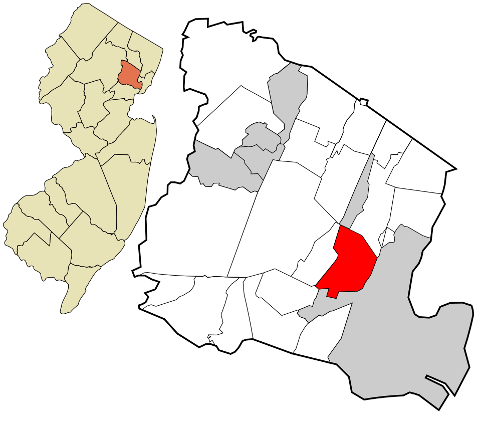 Map of East Orange