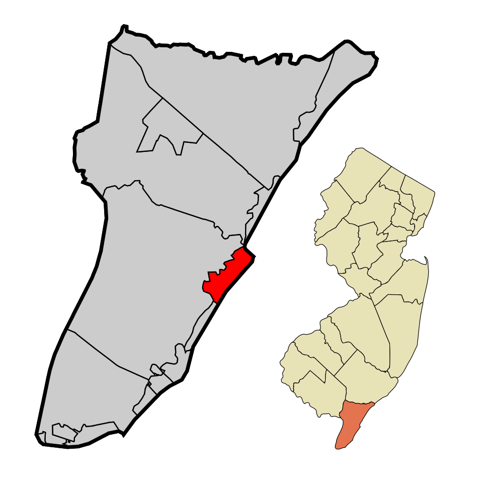 Locator map of Avalon