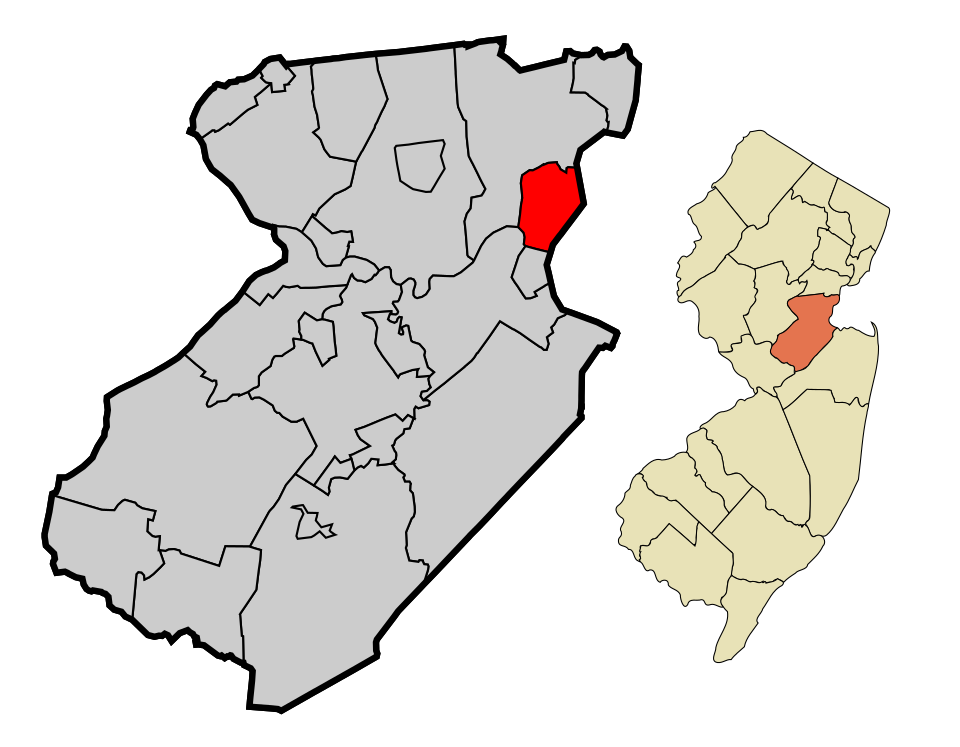 Map of Perth Amboy