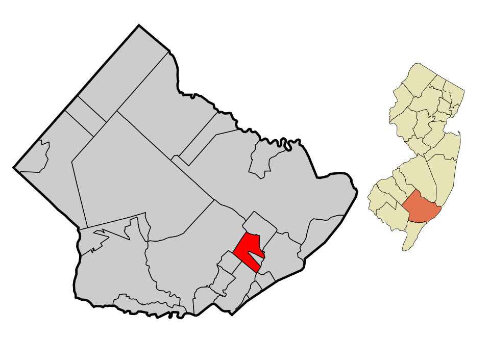 Locator map of Pleasantville