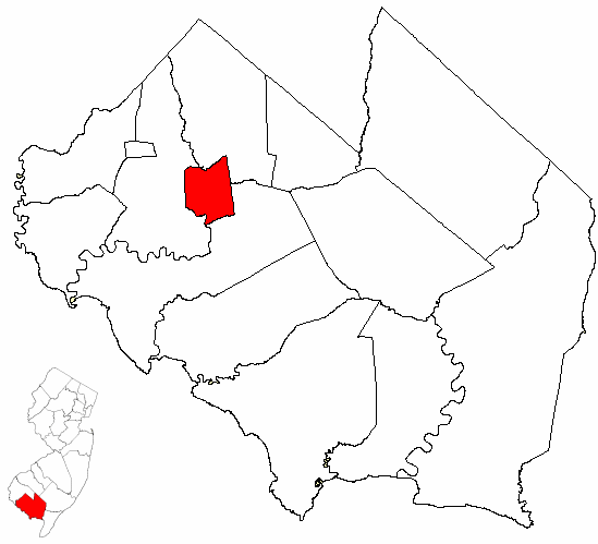 Map of Bridgeton
