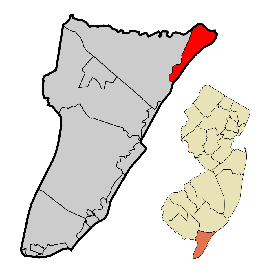Locator map of Ocean