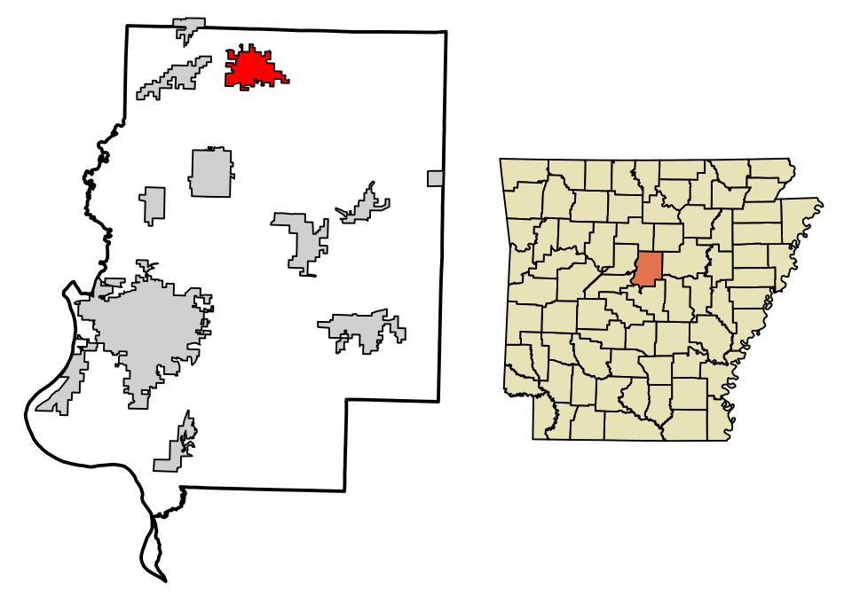 Locator map of Guy