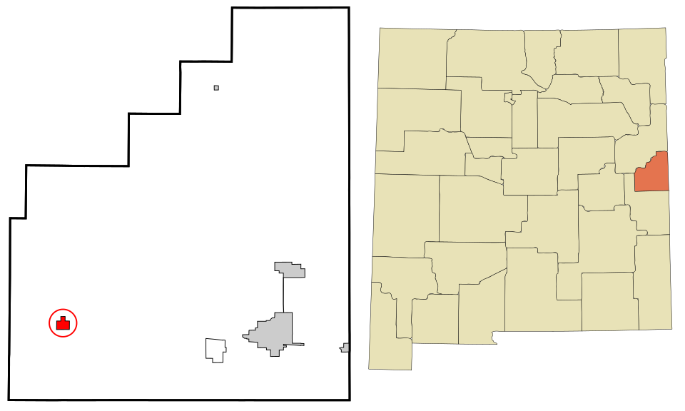 Locator map of Melrose