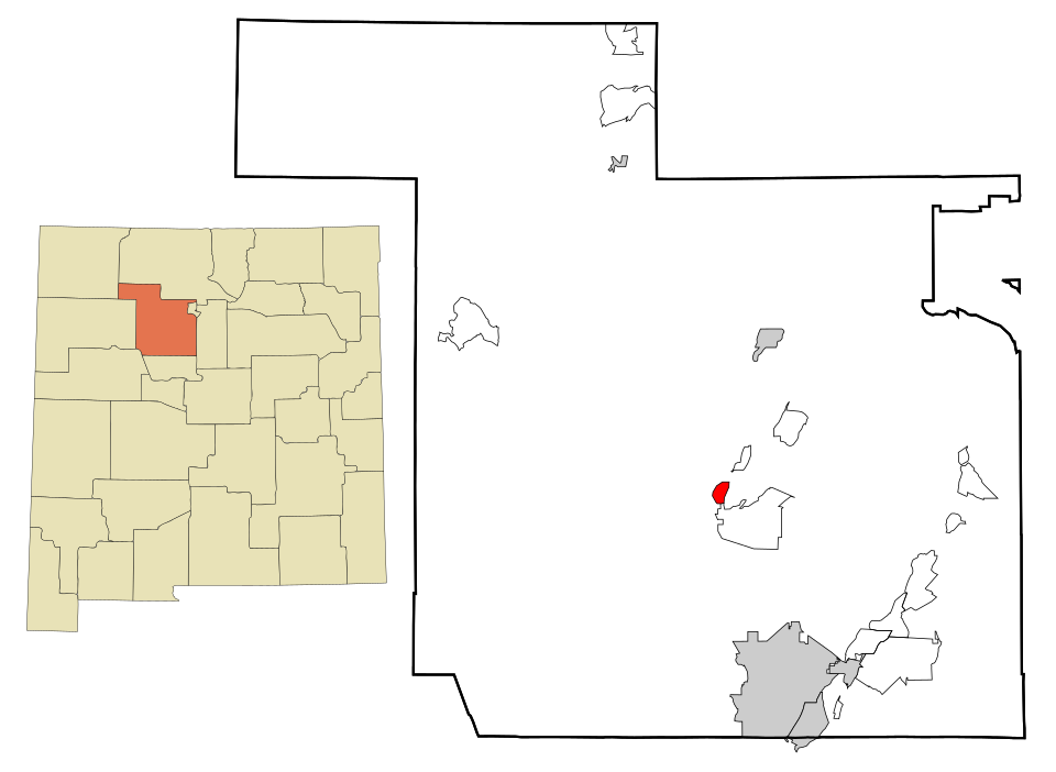Locator map of San Ysidro