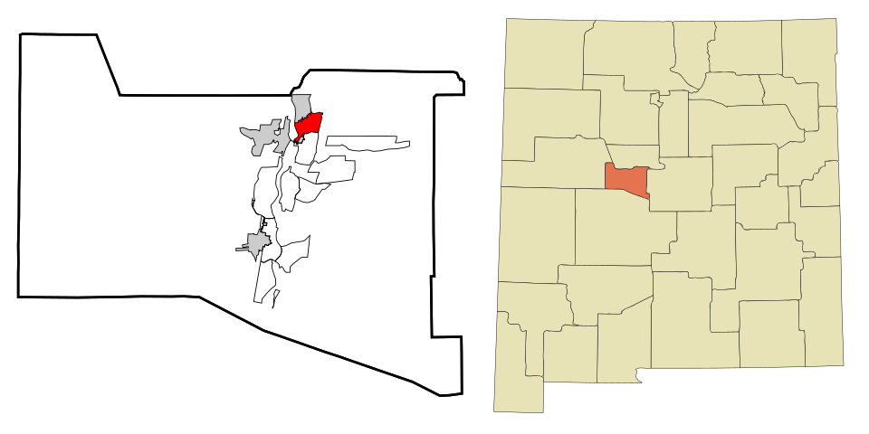 Map of Peralta
