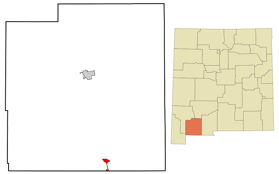 Locator map of Columbus