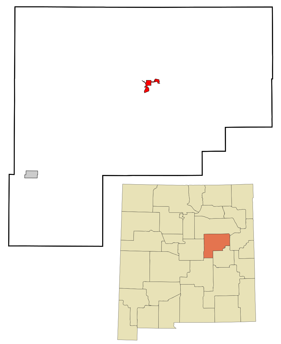 Locator map of Santa Rosa