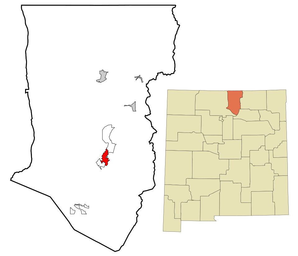 Locator map of Taos