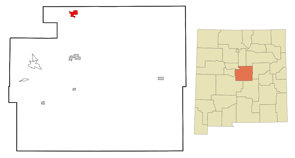 Locator map of Moriarty