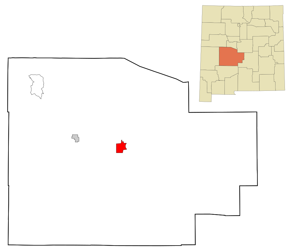 Locator map of Socorro