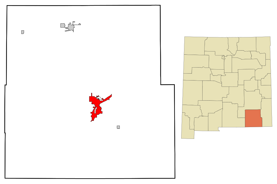 Locator map of Carlsbad