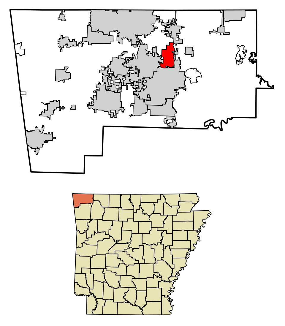 Map of Little Flock