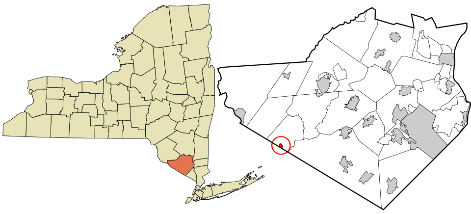 Locator map of Unionville