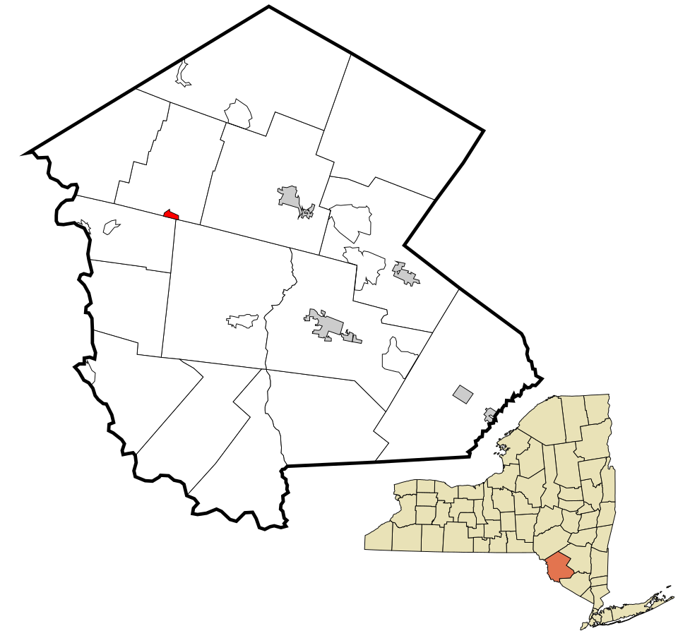 Locator map of Jeffersonville