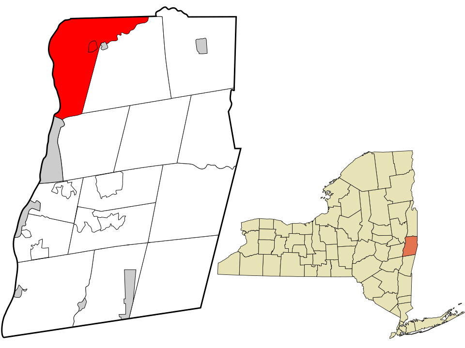 Locator map of Schaghticoke