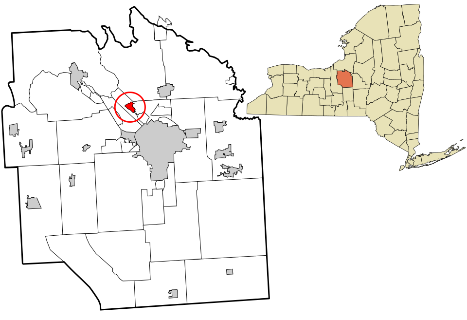 Locator map of Liverpool