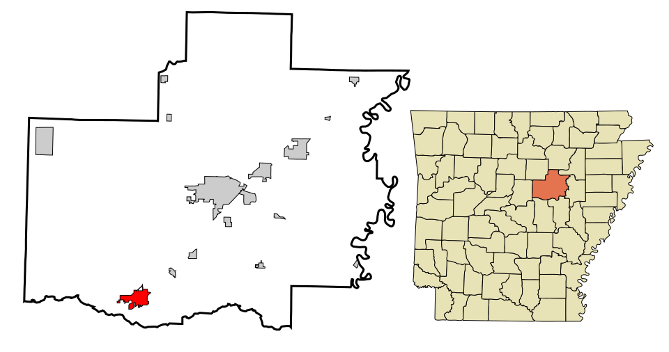 Map of Beebe