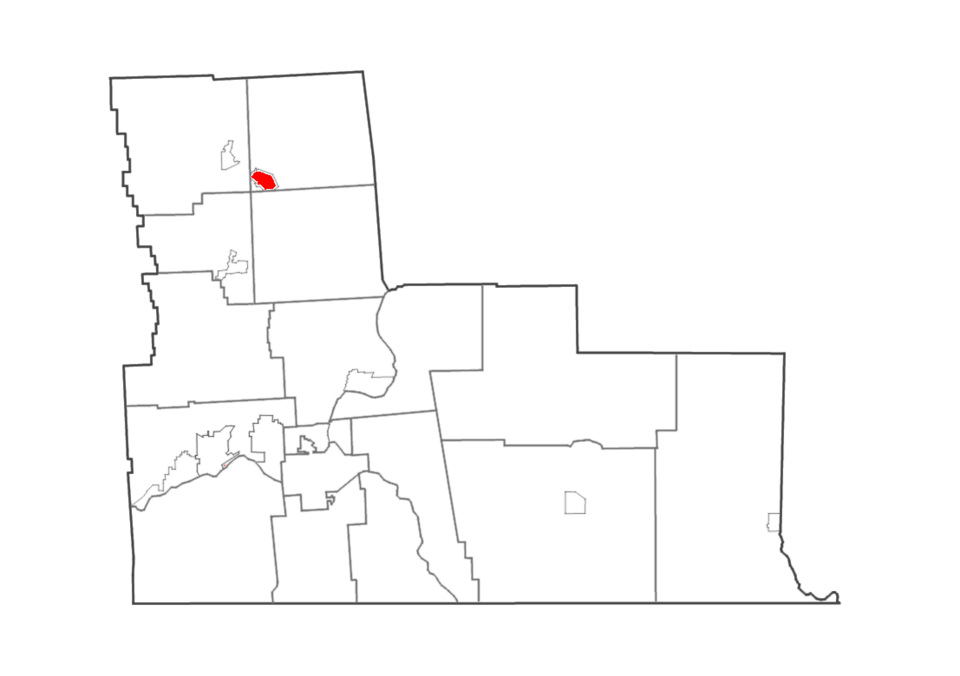 Locator map of Whitney Point