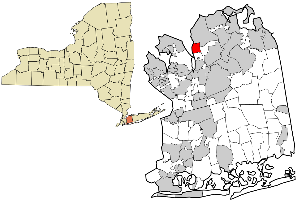 Locator map of Sea Cliff