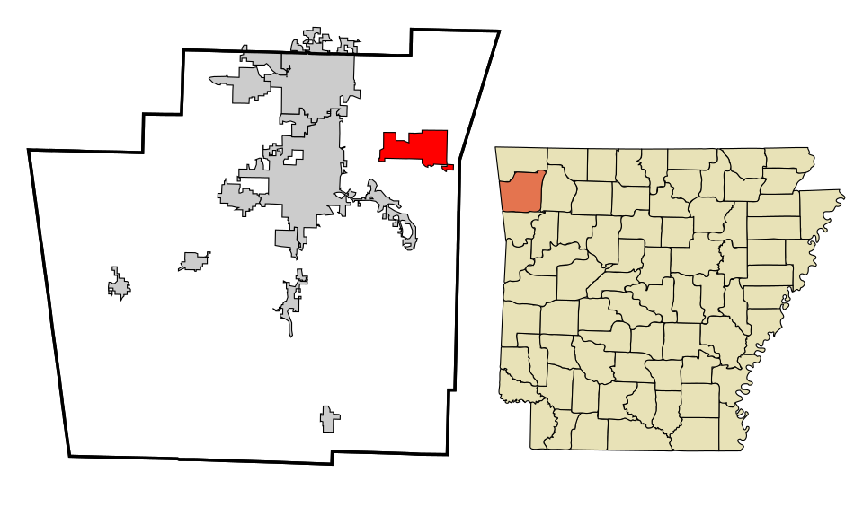 Locator map of Goshen