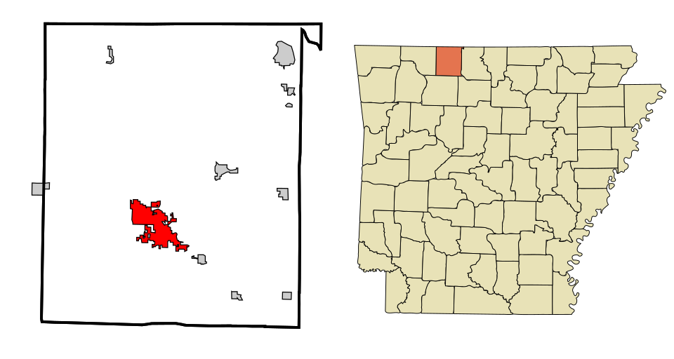 Locator map of Harrison