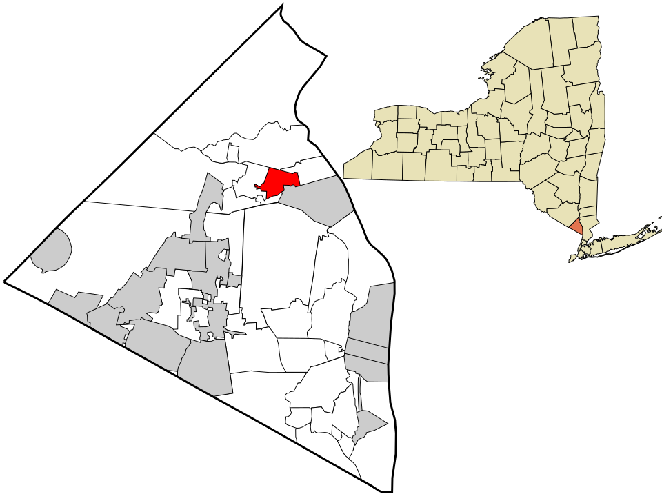 Locator map of West Haverstraw