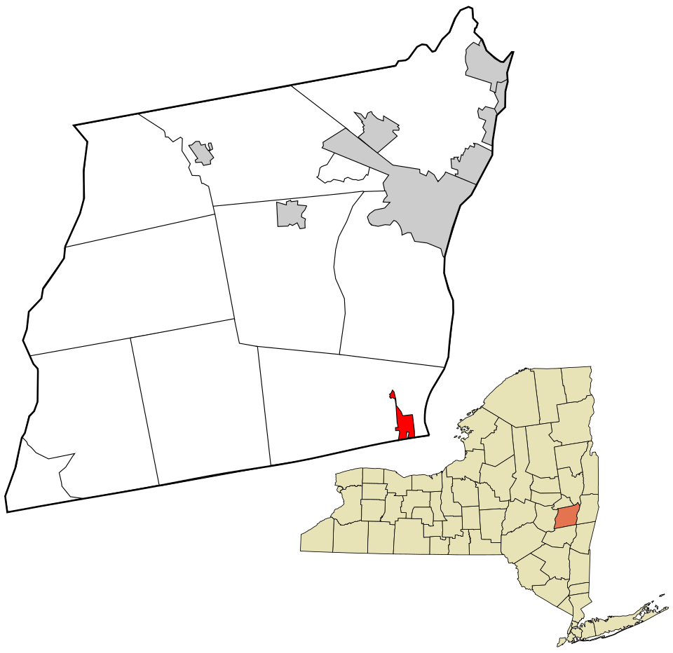 Locator map of Ravena